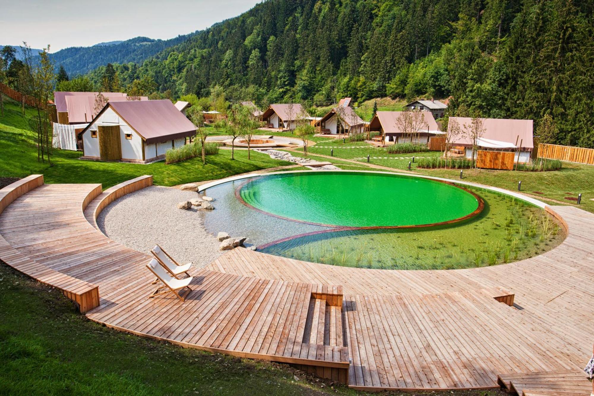 Herbal Glamping Resort Ljubno Exterior foto